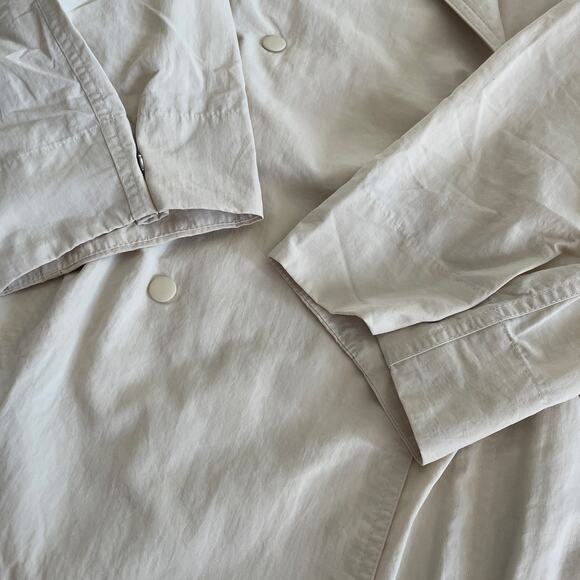 NWT Athleta Luna Trench Coat in Dune - Size: Medium - Picture 10 of 11